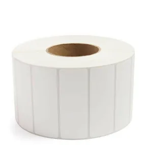 2” X 1.5” WHITE THERMAL LABELS - 8 ROLLS PER CARTON