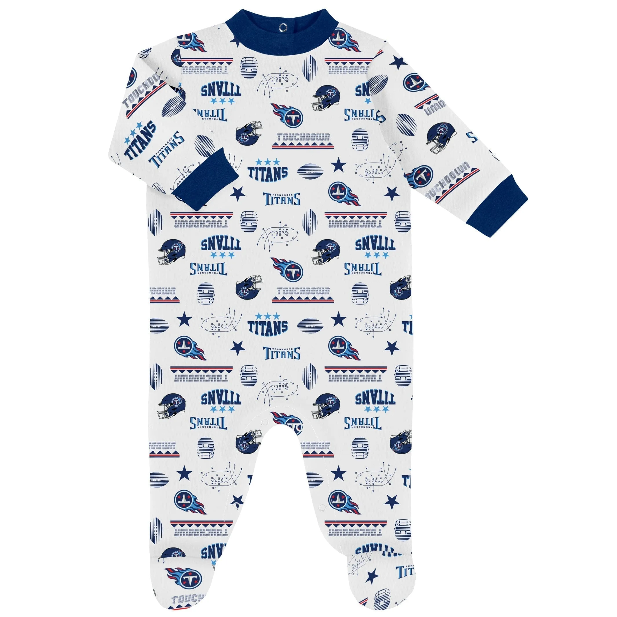 3-Piece Baby Boys Titans Bodysuit, Sleep 'N Play & Cap Set