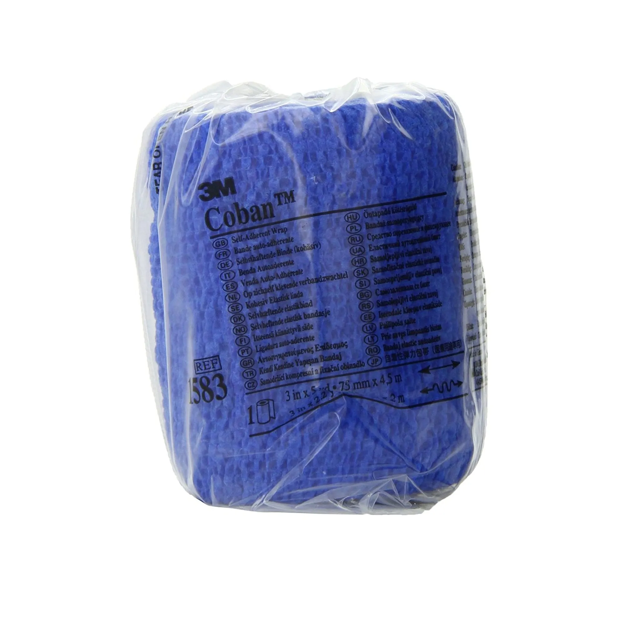 3M™ Coban™ Self-adherent Closure Cohesive Bandage, 3 Inch x 5 Yard