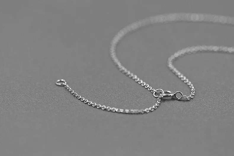 925 Sterling Silver Dachshund Necklace