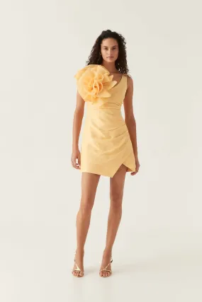 Aje Energy Mini Dress in Marigold Size 8