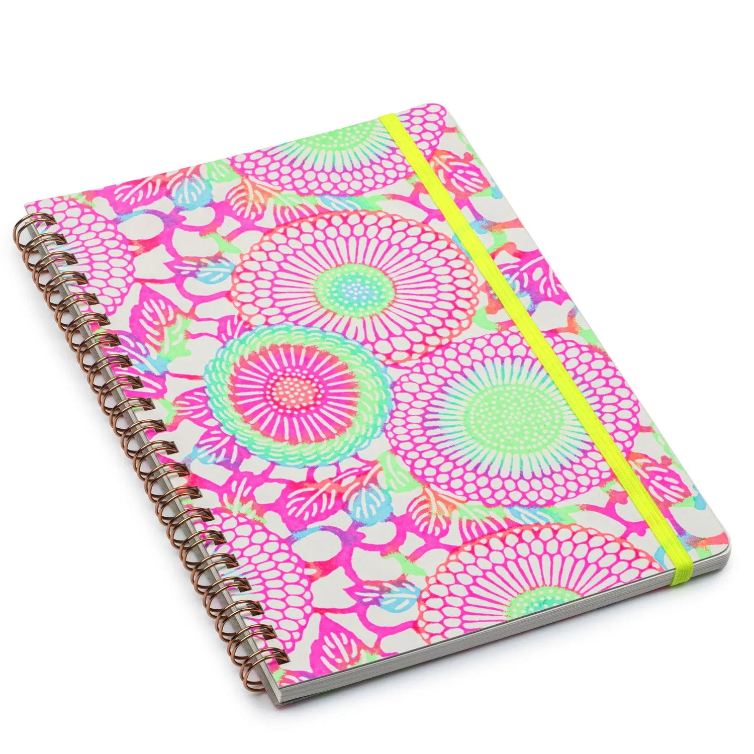 Akihabara Neon Yuzen Washi Japanese Notebook