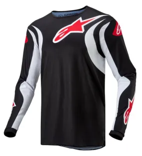 Alpinestars MX24 Fluid Lucent Jersey Black White