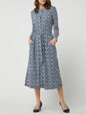 Ampezzo Jersey Belted Long Dress