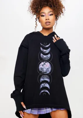 Ask For The Moon Graphic Hoodie