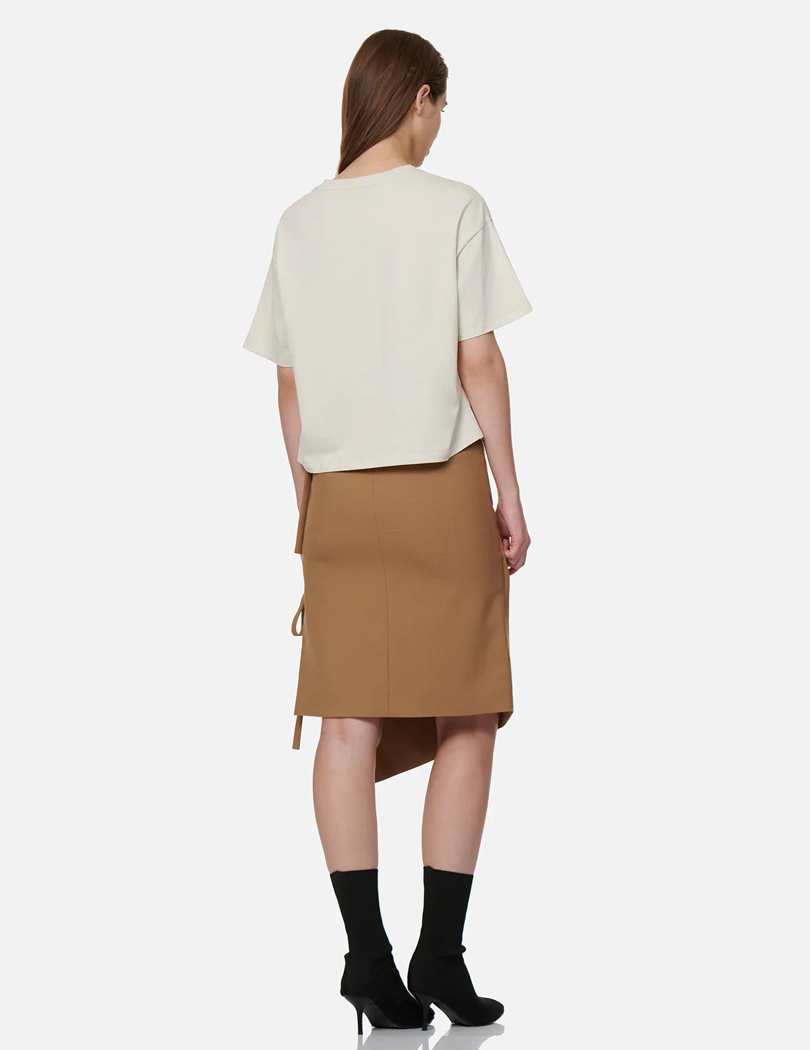 Asymmetric Wrap Skirt