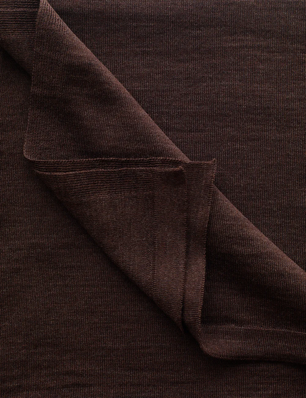 Australian Superfine Merino Wrap - Chocolate Marle