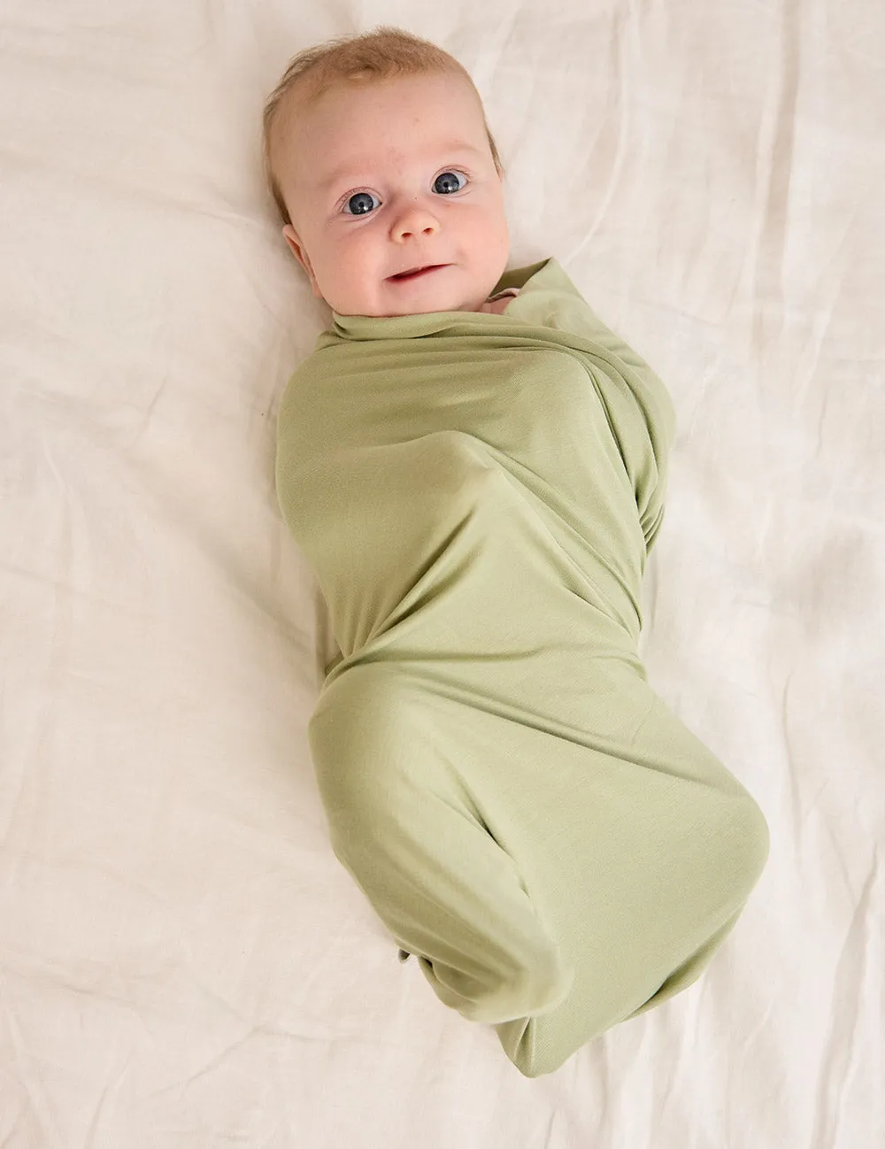 Baby Jersey Wrap - Sage