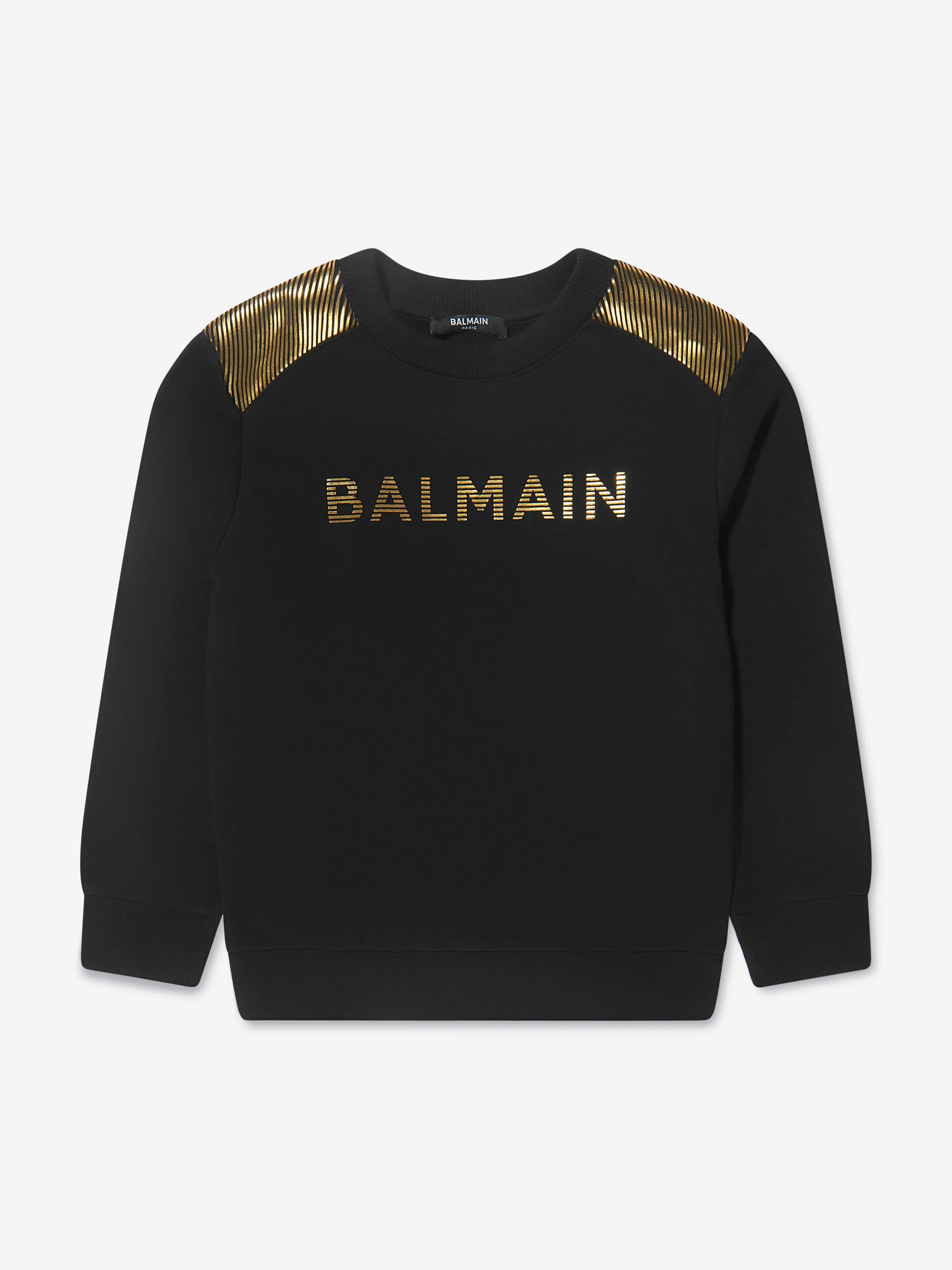 Balmain Boys Logo Sweatshirt in Black