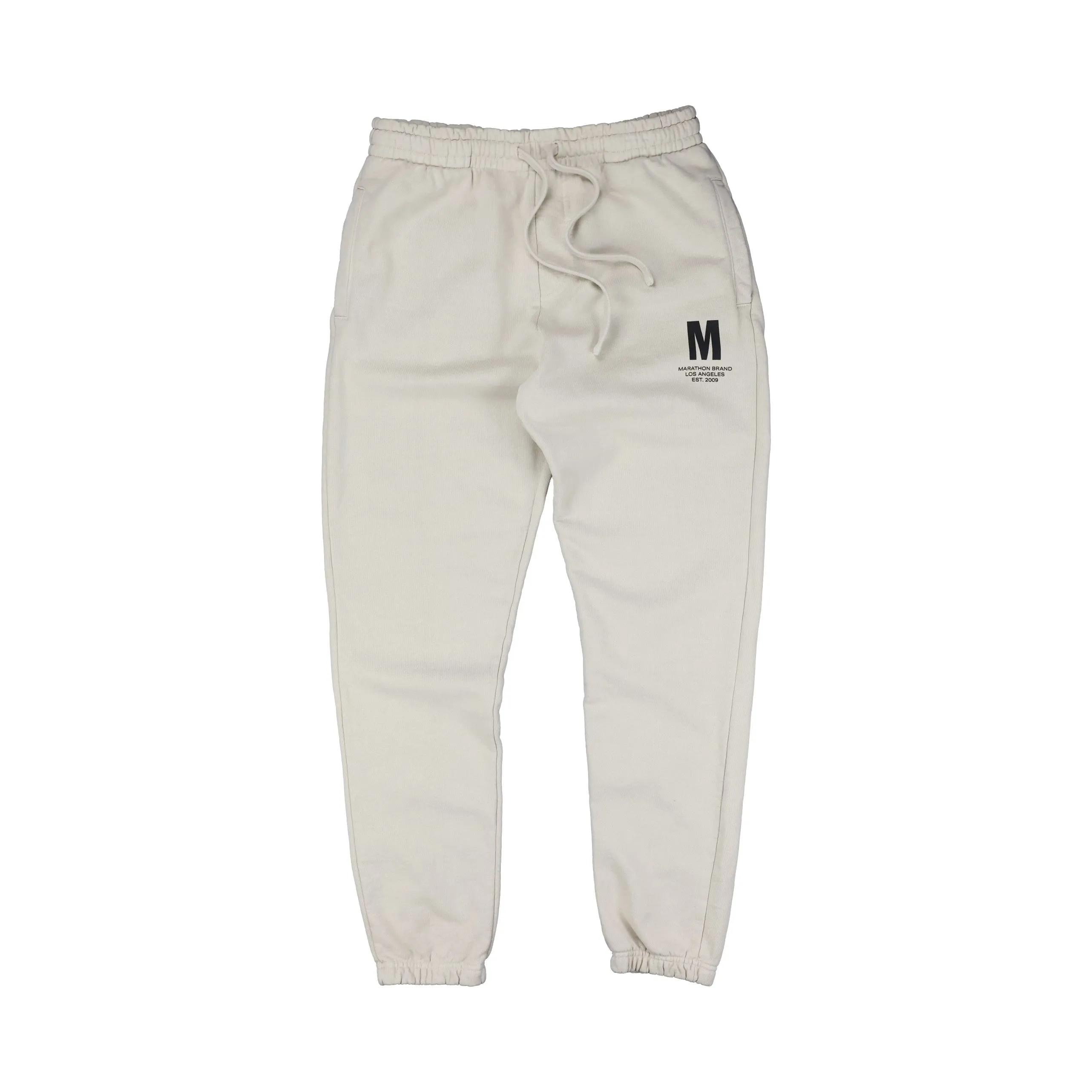 Big M Sweatpants - Bone/Black