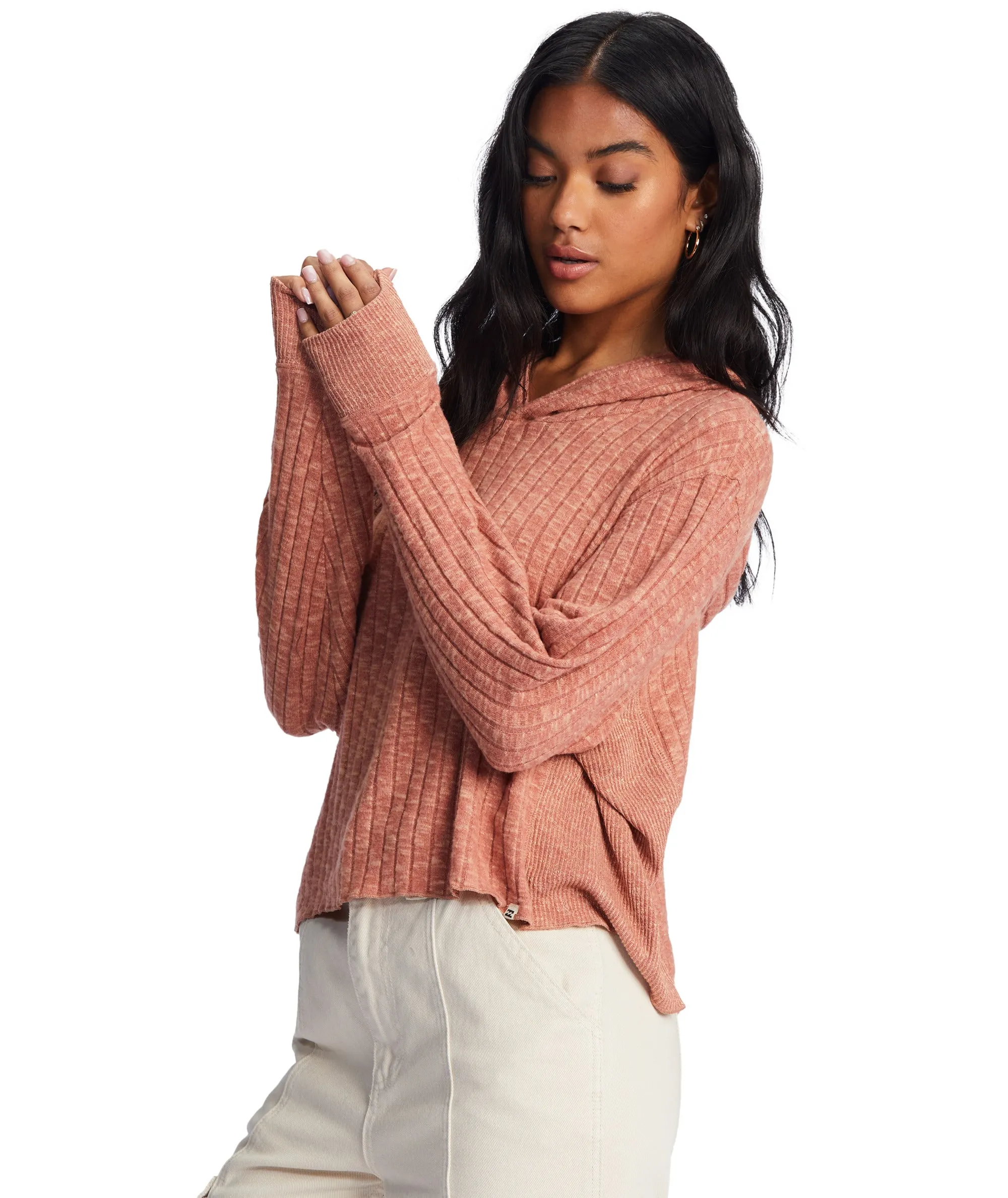 Billabong Cozy Falls L/S Shirt-Sweet Chocolate