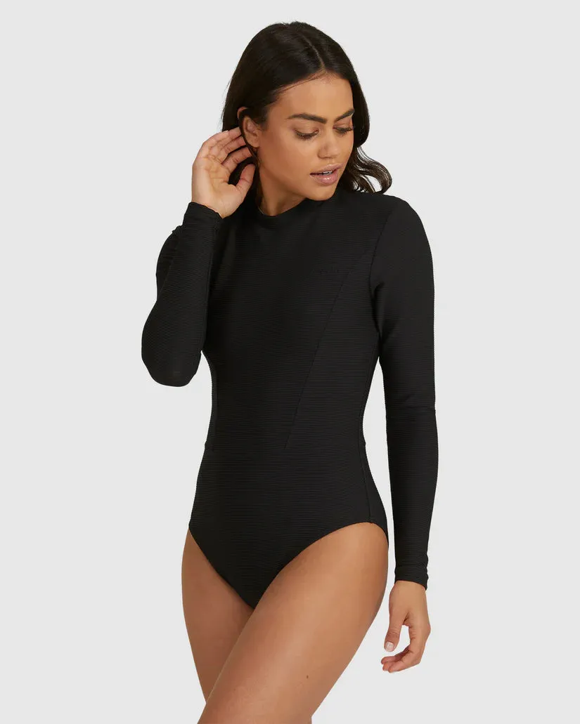 Billabong Womens Tanlines Bodysuit Rash Vest