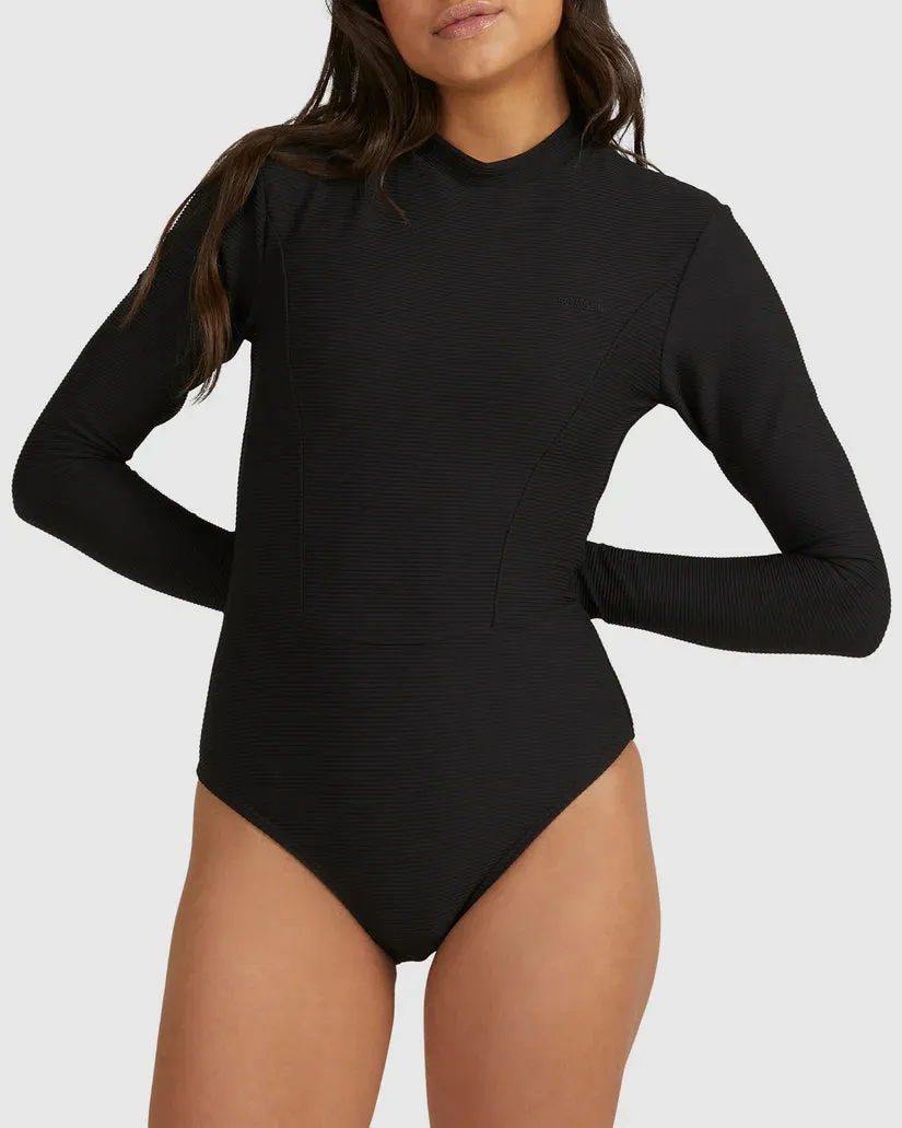 Billabong Womens Tanlines Bodysuit Rash Vest