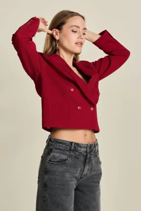 BLAZER - Burgundy Red Short