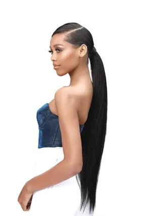 Bobbi Boss Boss Up Silky Straight Professional Wrap Pony 30"