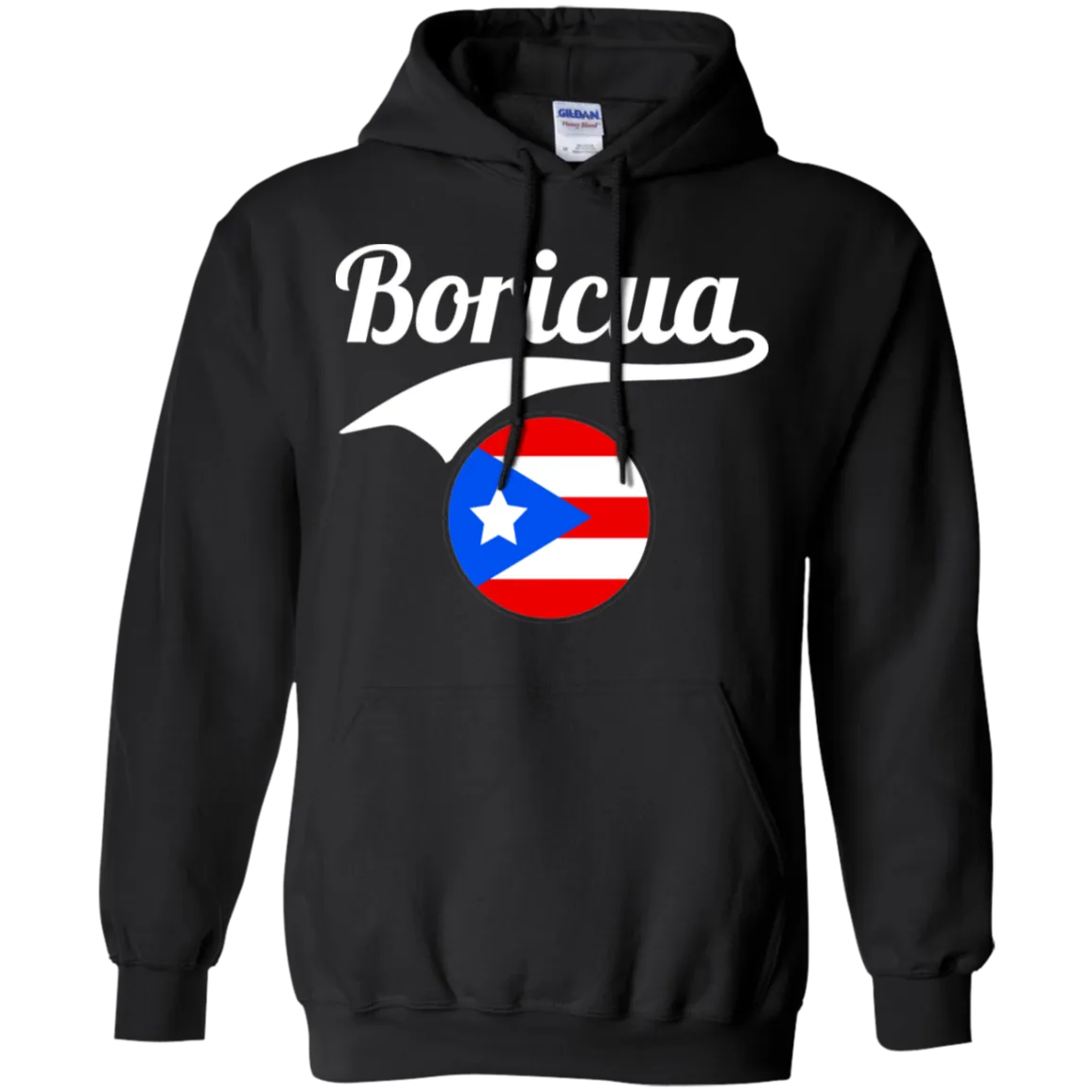 Boricua 8 oz. Unisex Pullover Hoodie