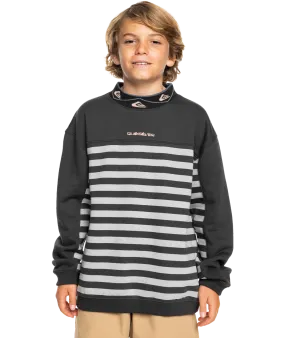 Boys Dease Lake Sweatshirt in Tarmac