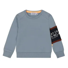 Boys Sweatshirt Soft Blue | Dirkje