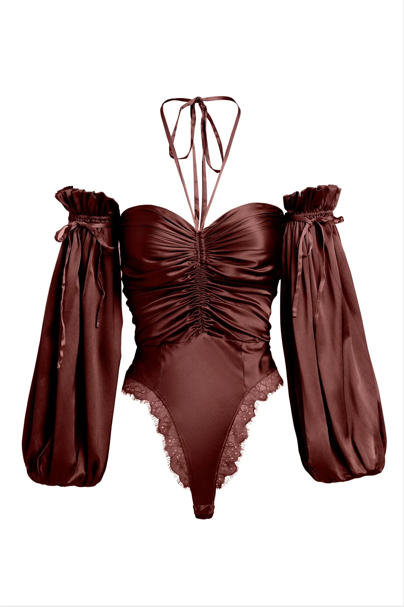 BRONTË BODYSUIT {CHOCOLATE}