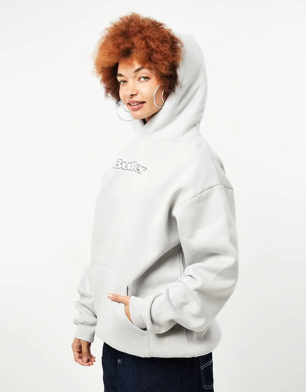 Butter Goods x Disney Sight And Sound Pullover Hoodie - Cement