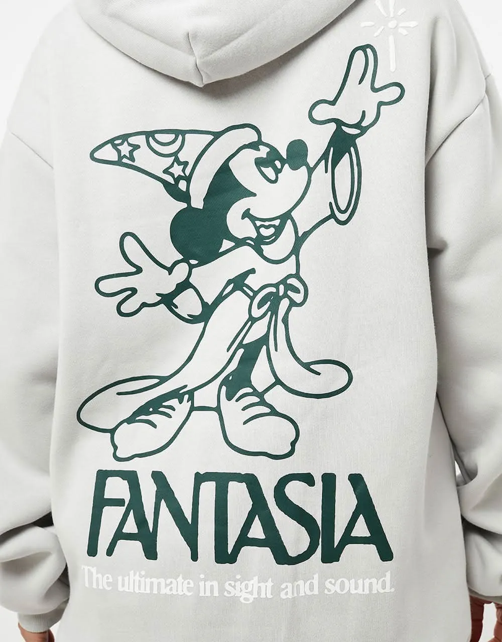 Butter Goods x Disney Sight And Sound Pullover Hoodie - Cement