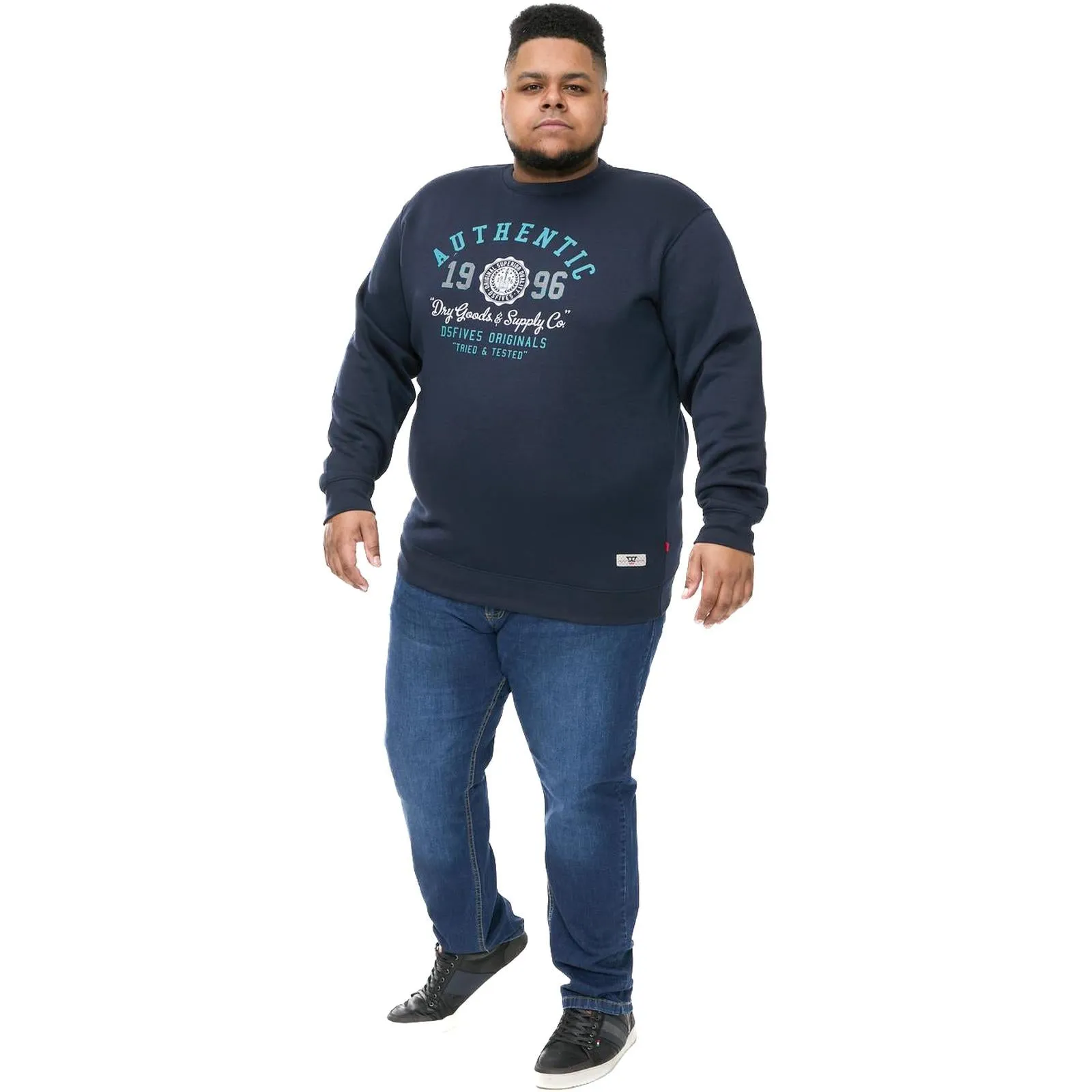 D555 Mens Keyworth Big & Tall Sweatshirt