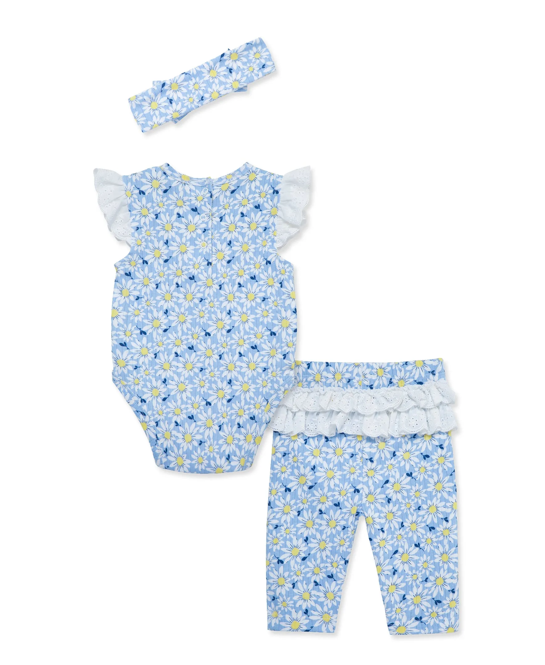 Daisy Eyelet Bodysuit & Pant Set