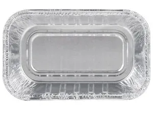 Disposable Aluminum 1lb Rectangular Loaf Pans: Ideal for Baking