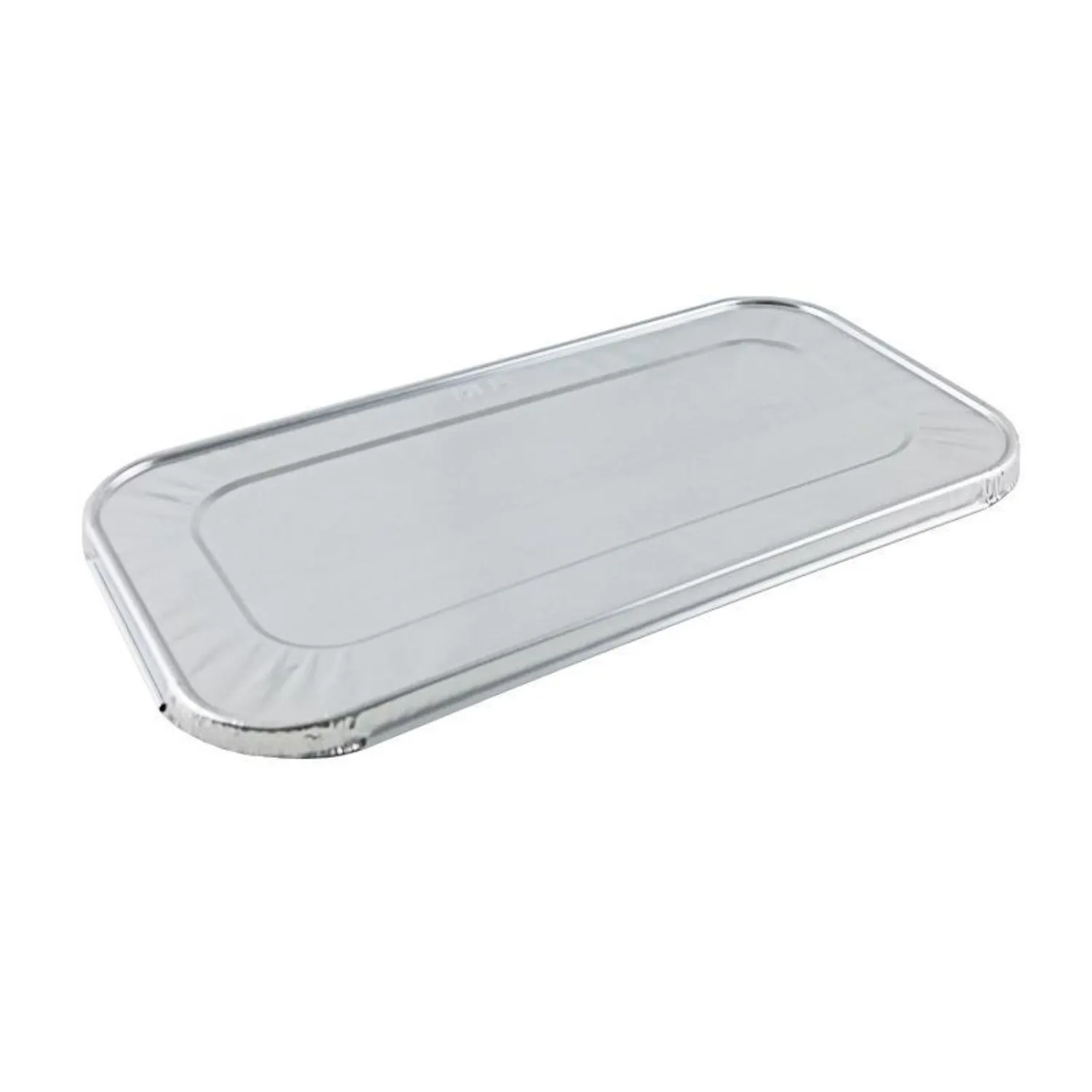 Disposable ALUMINUM LID FOR 5 LB LOAF BAKING PAN 12.5" X 6.5"