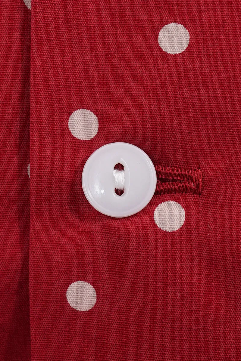 Dot Open Shirt