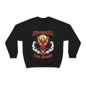 Dragon Not Lizard Mushu Mulan Inspired Sweatshirt