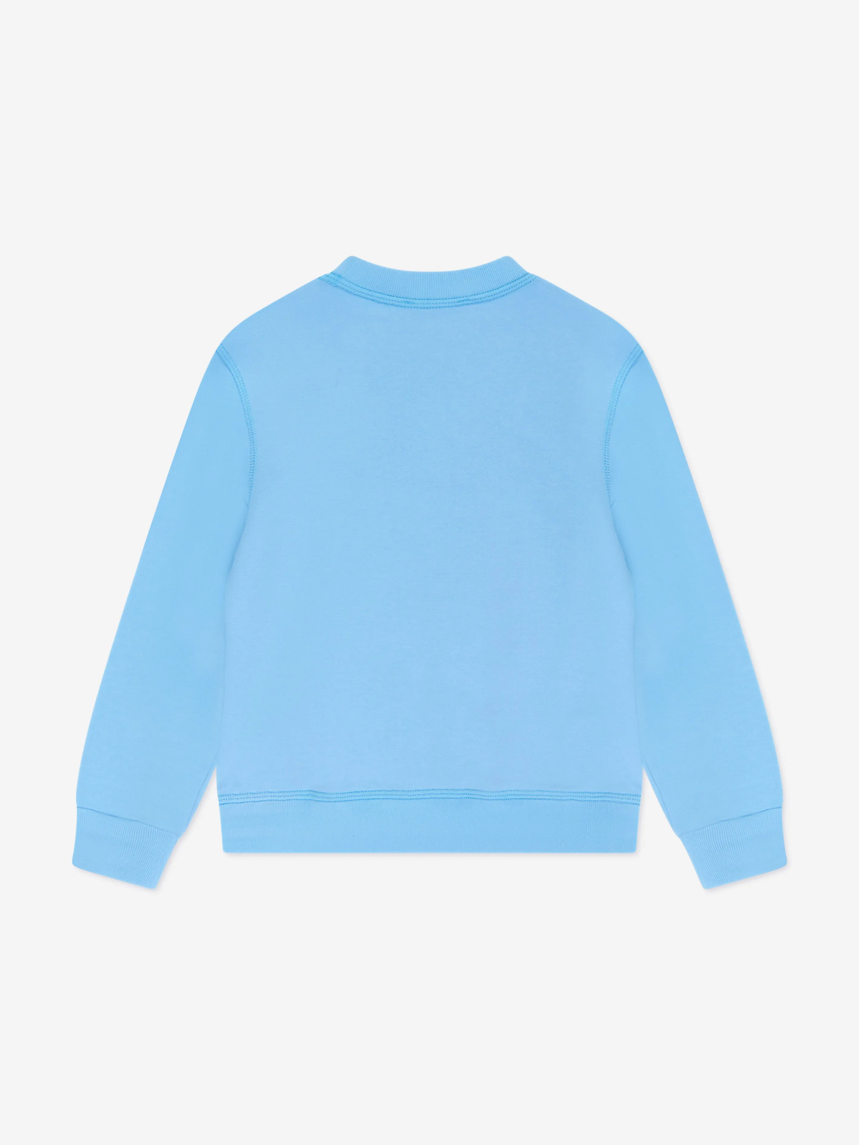 Dsquared2 Kids Rounded Logo Sweatshirt in Blue