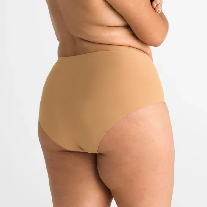 Evelyn & Bobbie High Waisted Retro Bikini Plus Size Panty