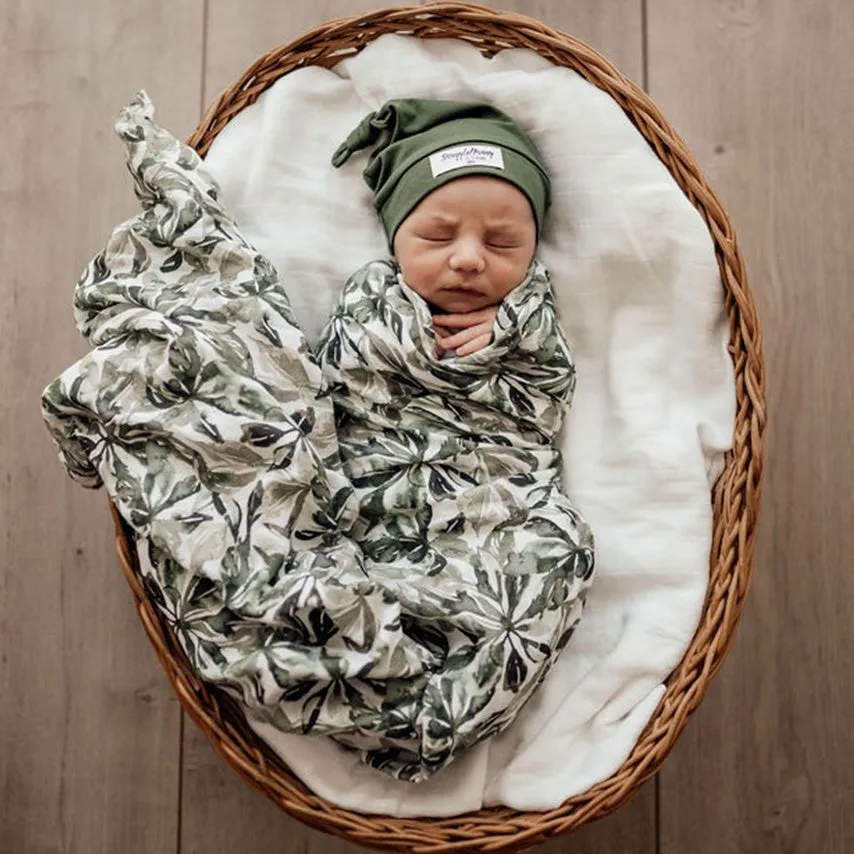 Evergreen - Organic Muslin Wrap