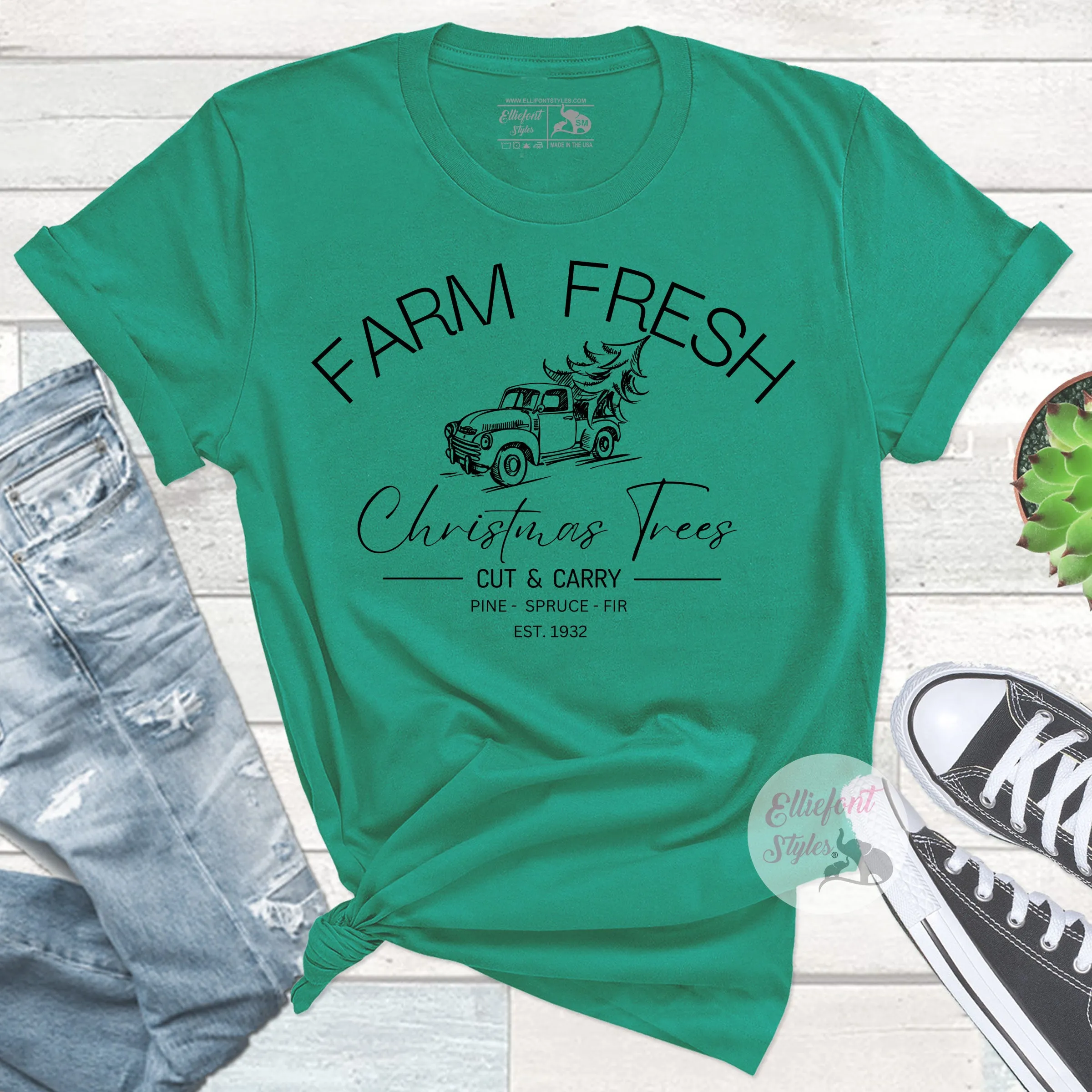 Farm Fresh Christmas Trees Shirt