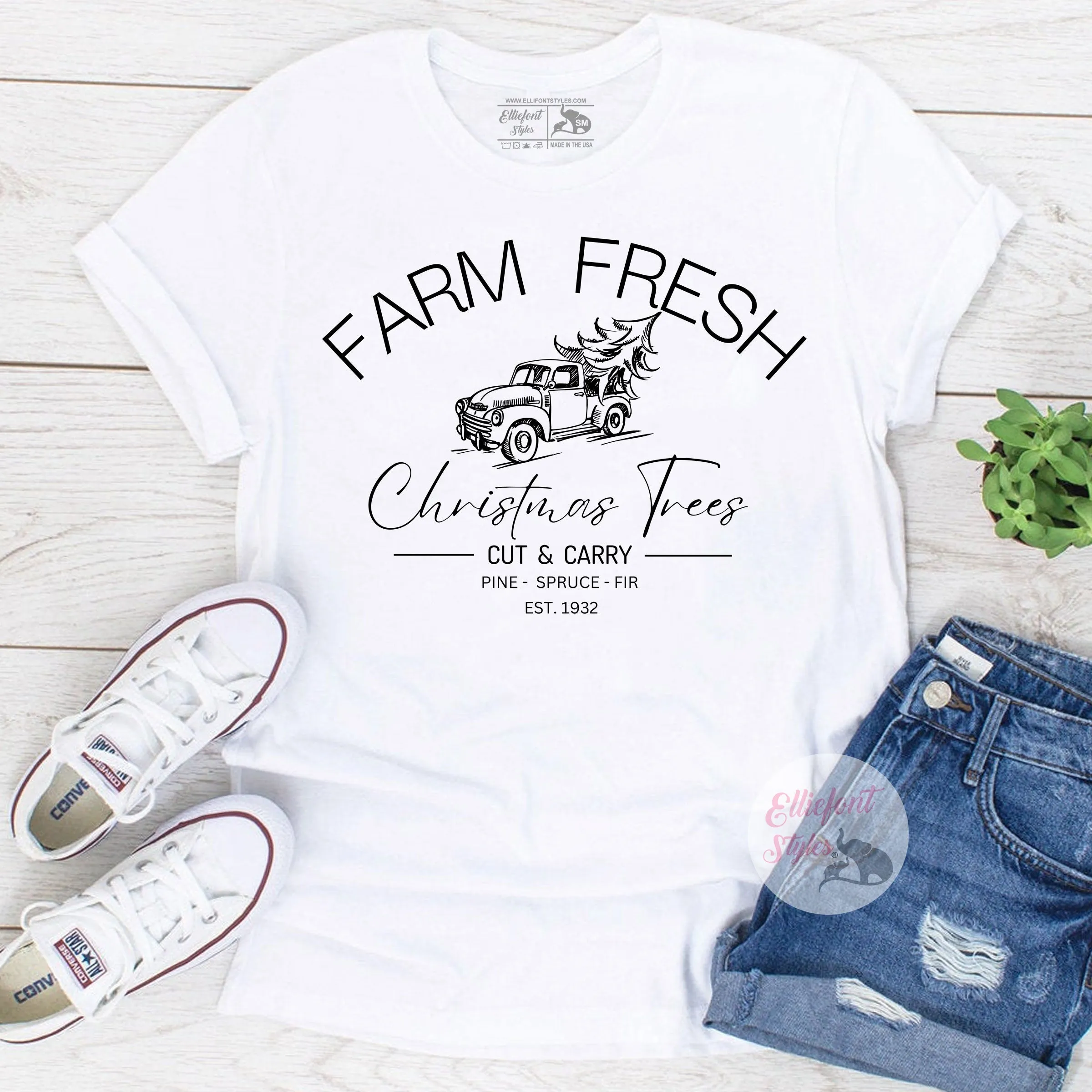 Farm Fresh Christmas Trees Shirt