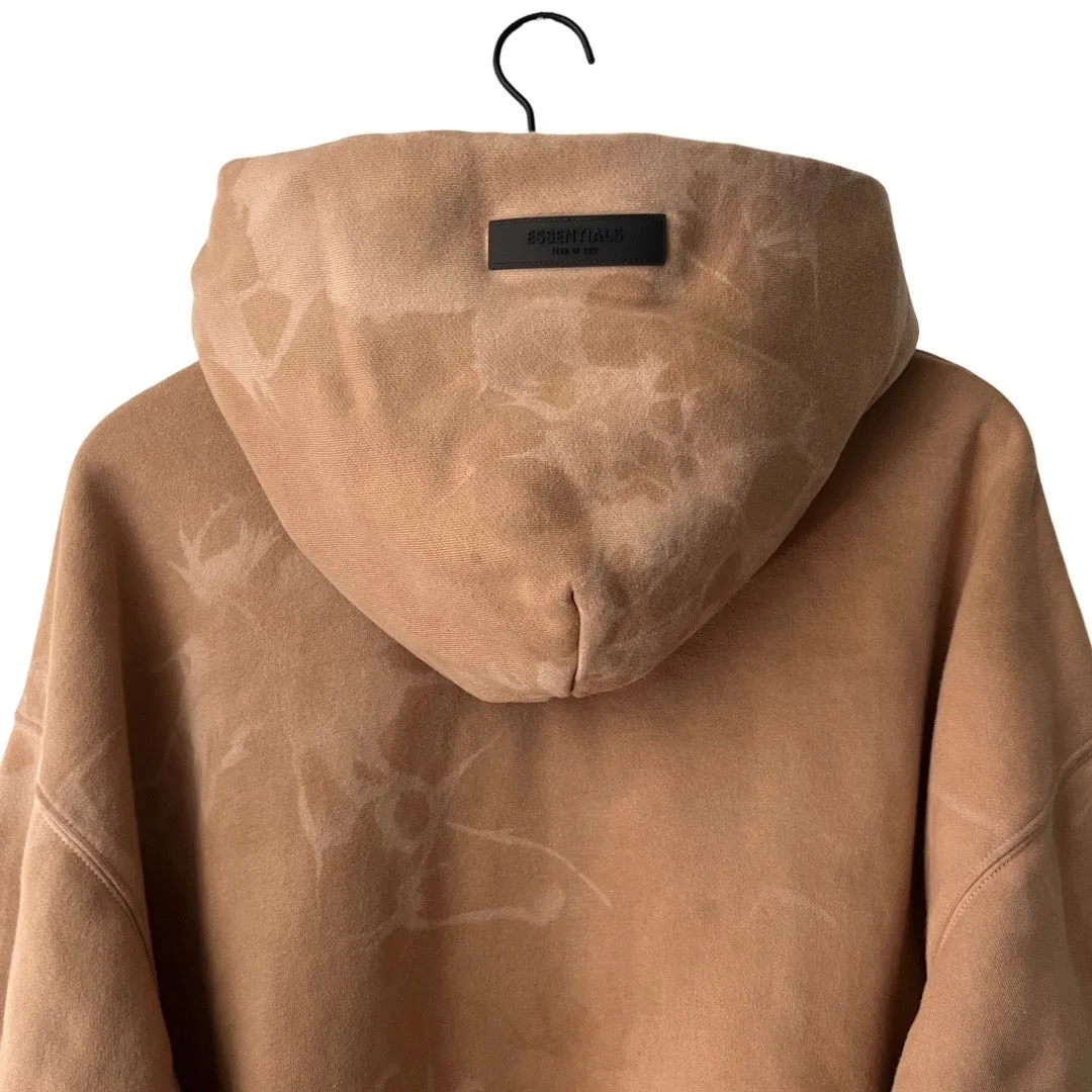 Fear of God ESSENTIALS Oversized Pullover Hoodie in Tumbleweed / LARGE (can fit XL)