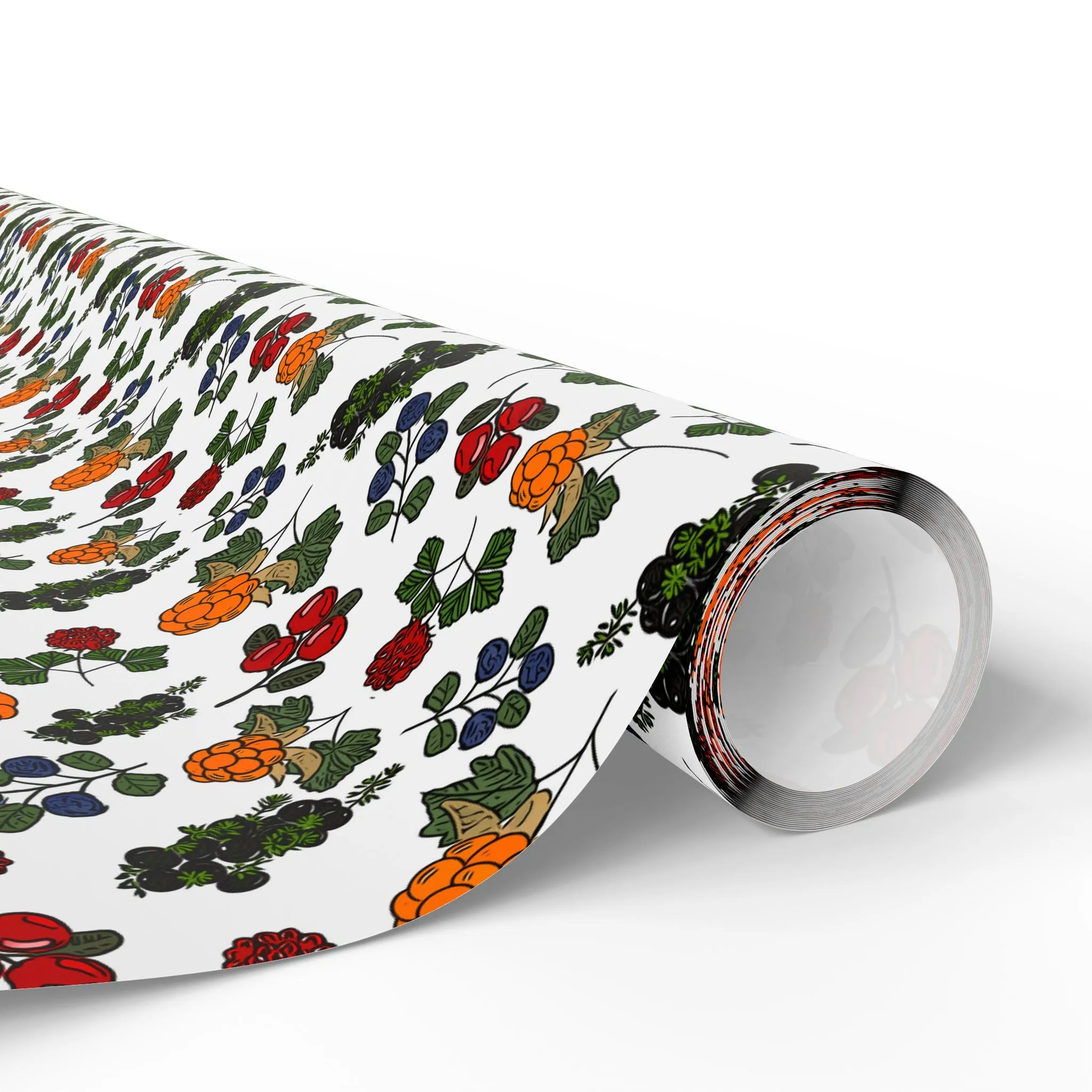 Festive Floral Wrapping Paper - Holiday Gift Wrap for Special Occasions