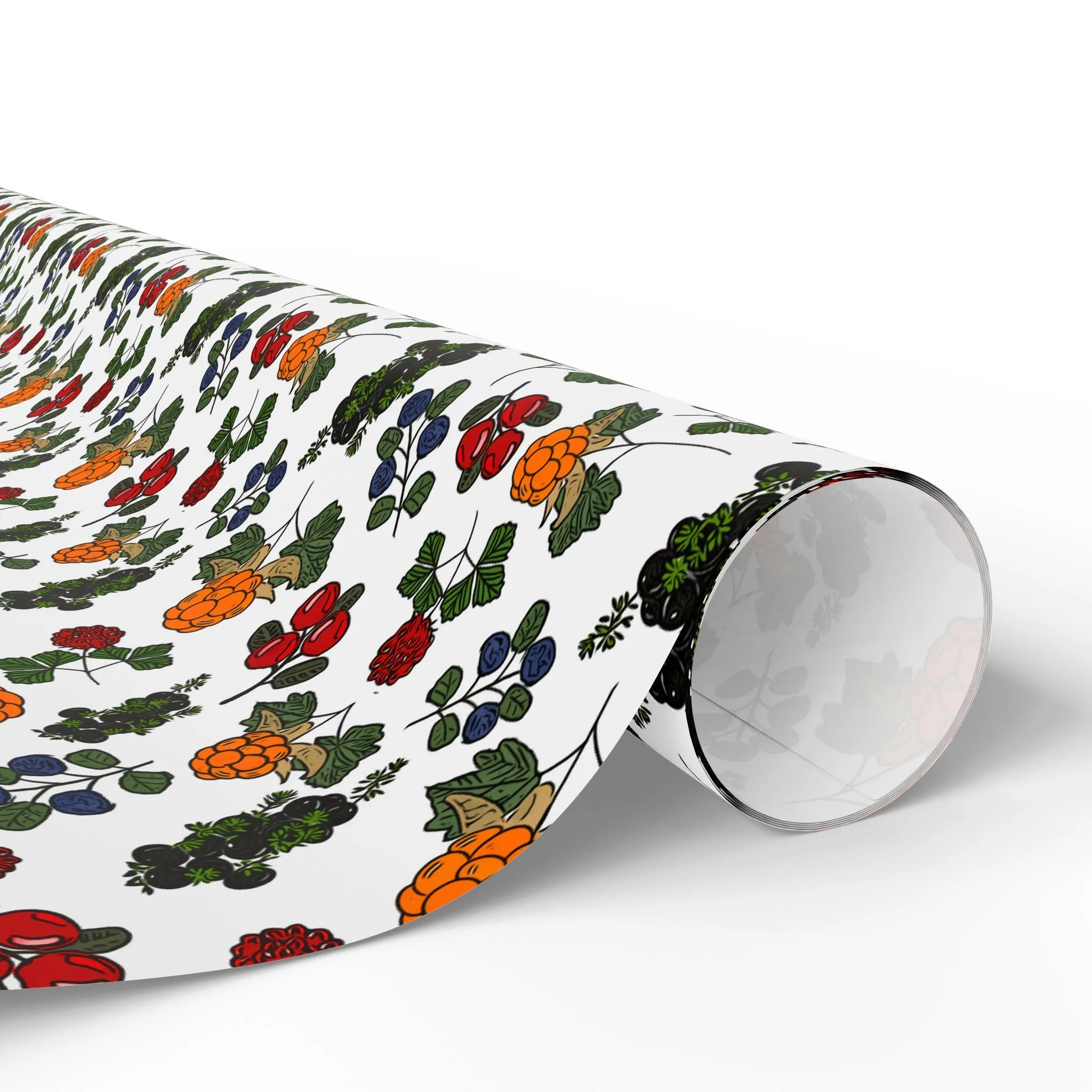 Festive Floral Wrapping Paper - Holiday Gift Wrap for Special Occasions