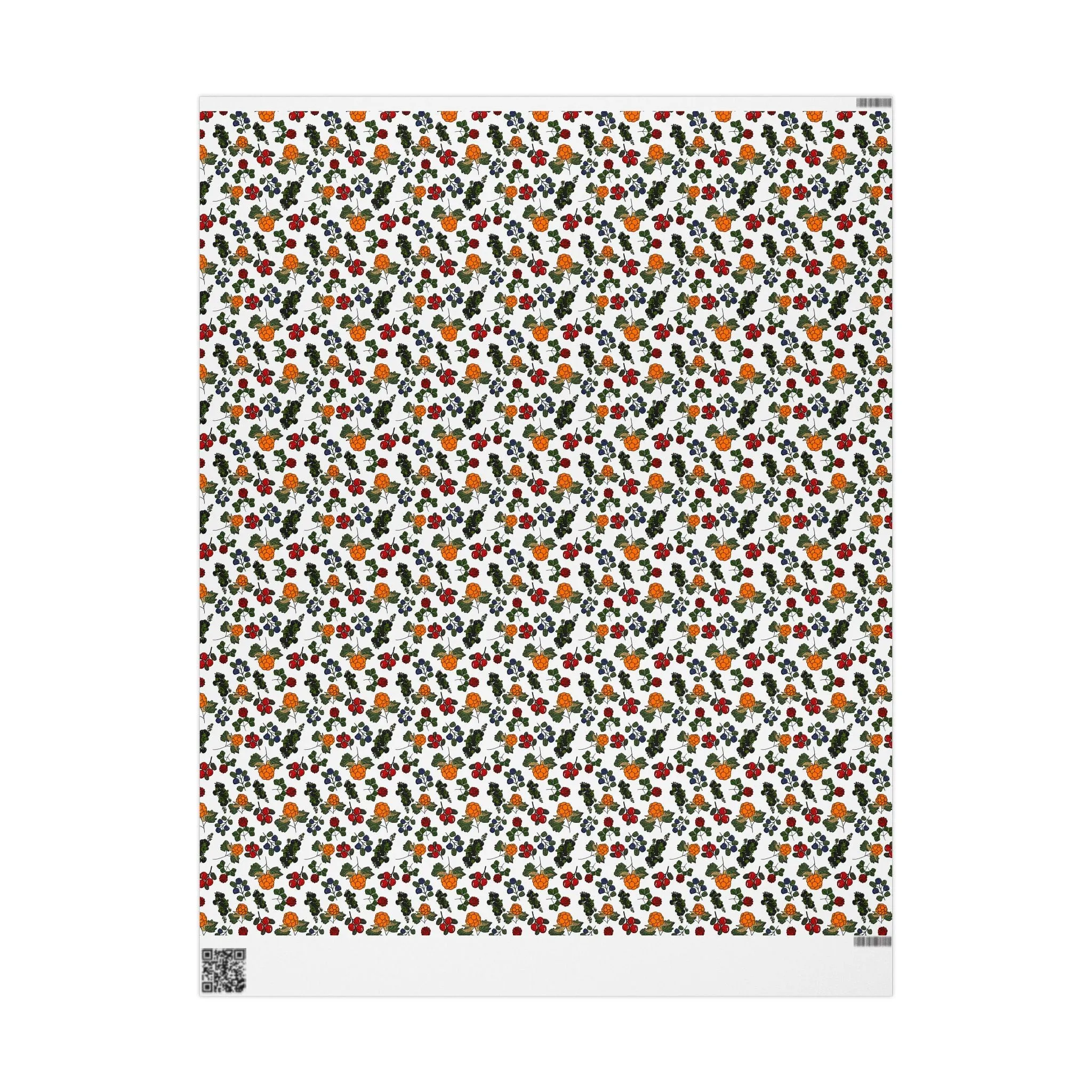 Festive Floral Wrapping Paper - Holiday Gift Wrap for Special Occasions