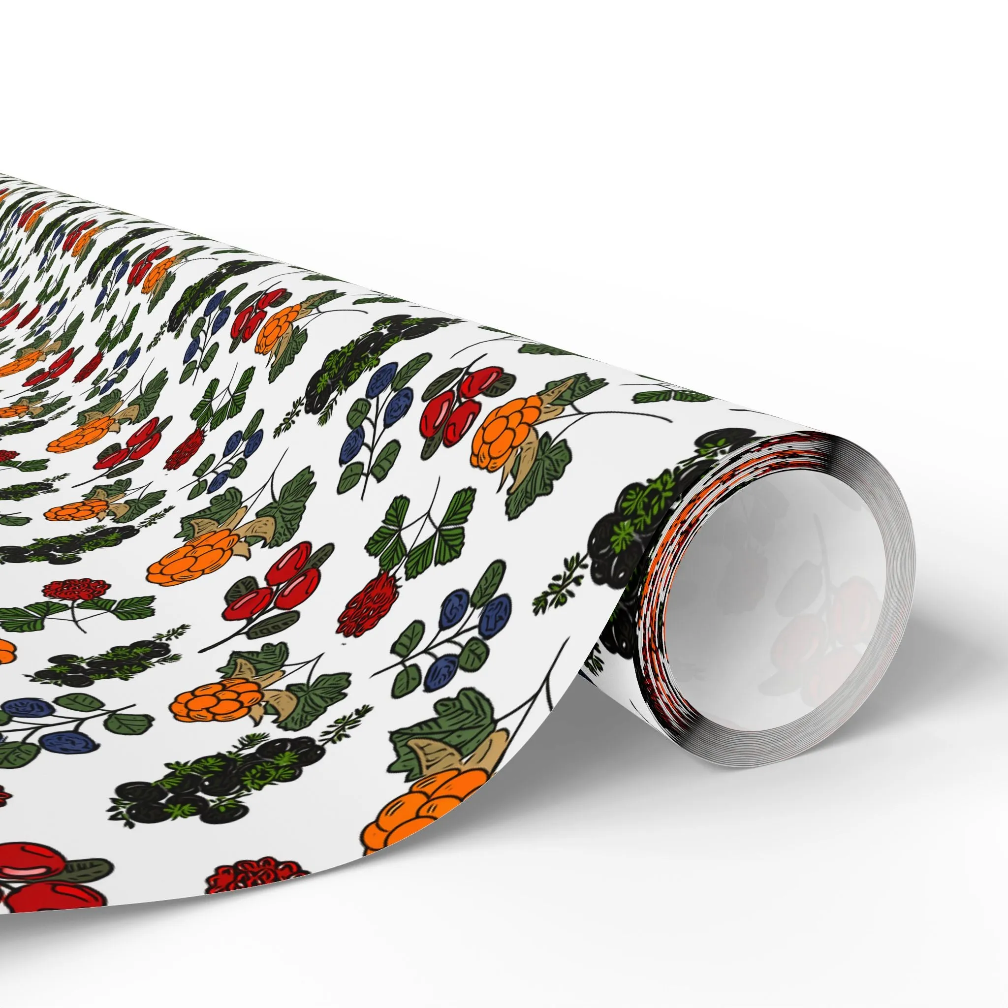 Festive Floral Wrapping Paper - Holiday Gift Wrap for Special Occasions