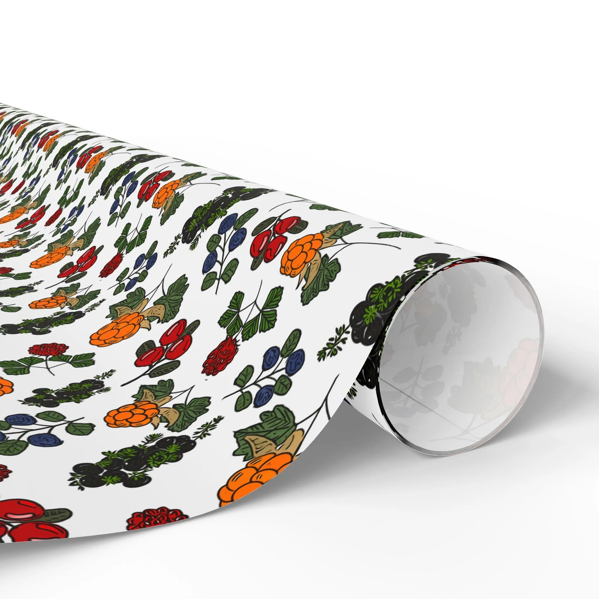 Festive Floral Wrapping Paper - Holiday Gift Wrap for Special Occasions