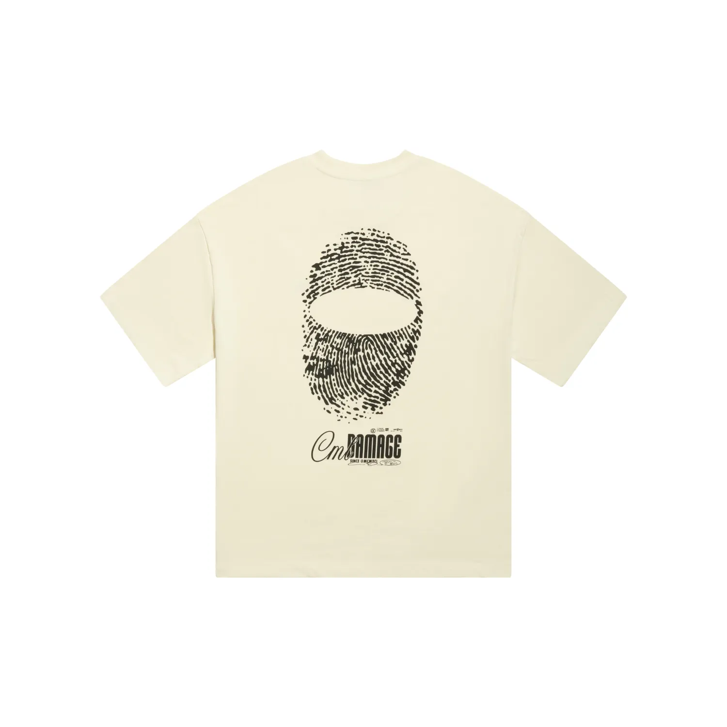 Fingerprint T-Shirt OFF WHITE