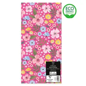 Floral Print Tissue Paper