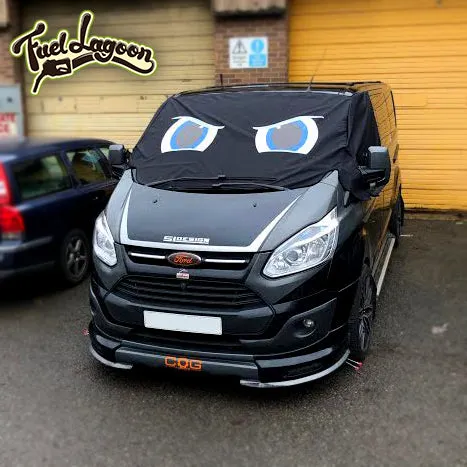 Ford Transit Custom Screen Wrap - Rocky Eyes