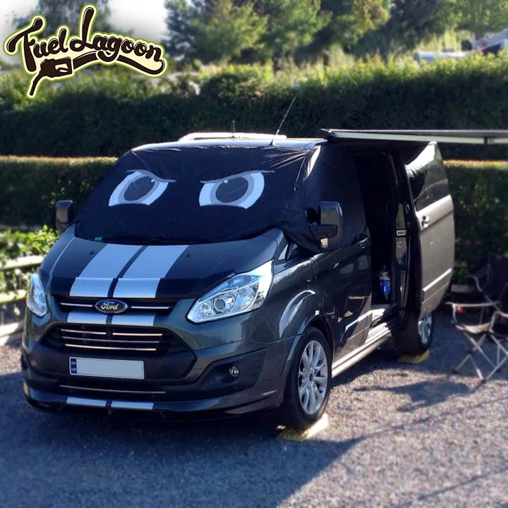 Ford Transit Custom Screen Wrap - Rocky Eyes