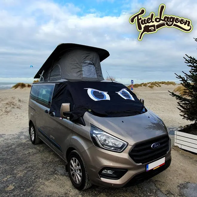 Ford Transit Custom Screen Wrap - Rocky Eyes