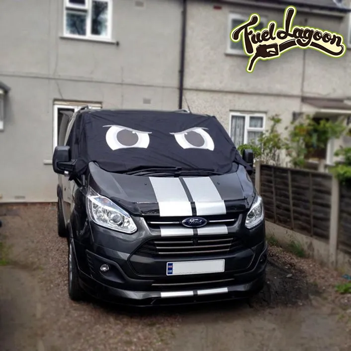 Ford Transit Custom Screen Wrap - Rocky Eyes