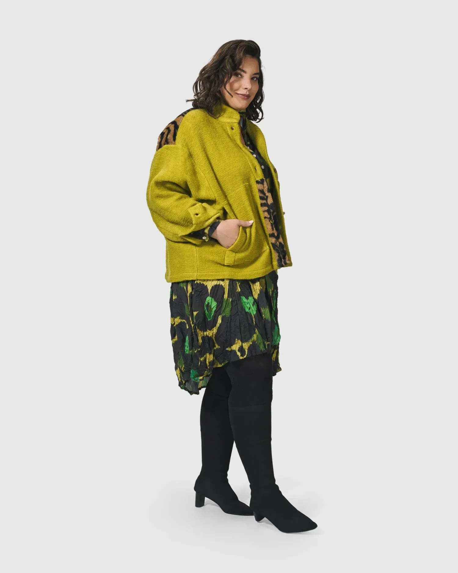 Funkadelic Weekend Jacket, Lime