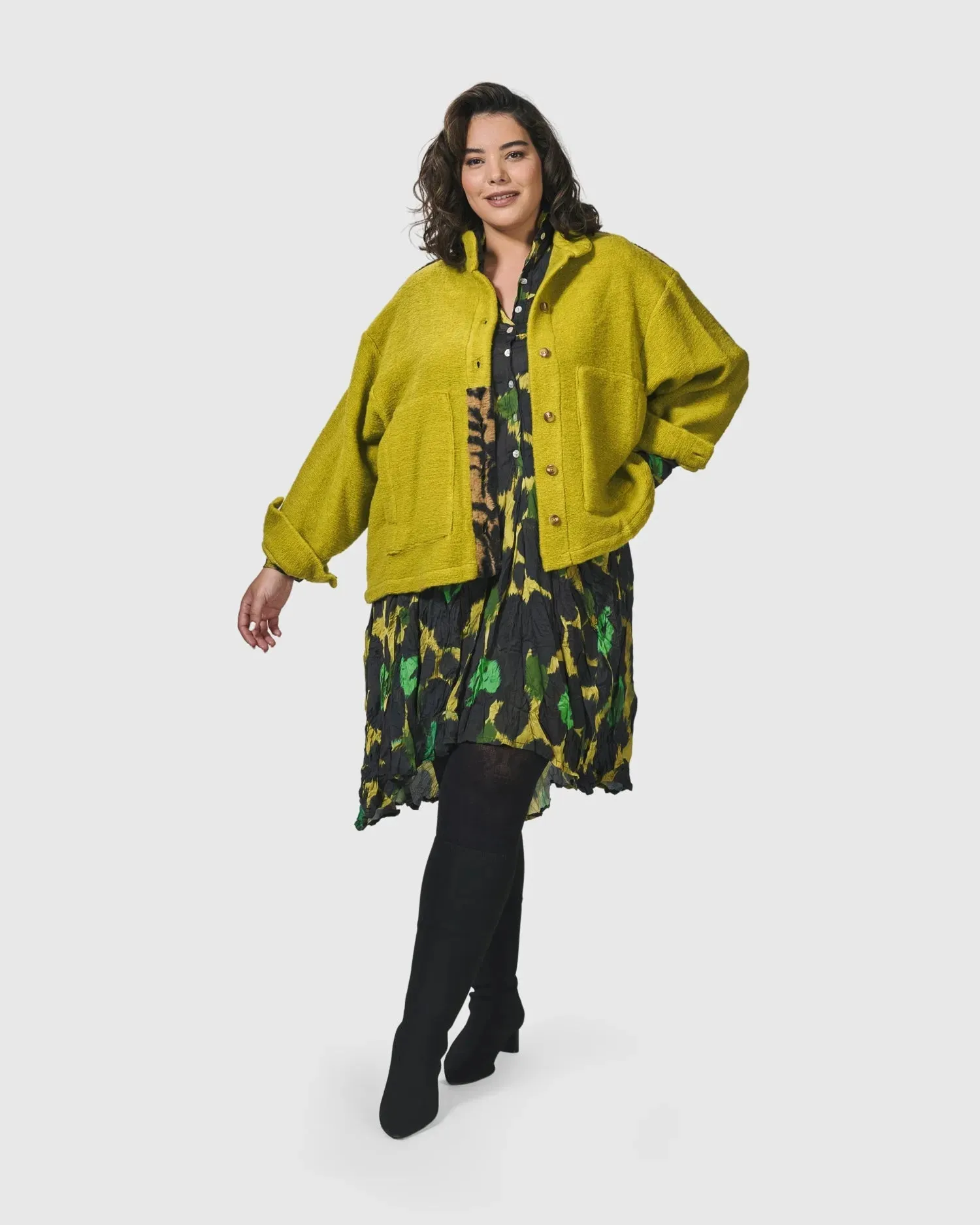 Funkadelic Weekend Jacket, Lime